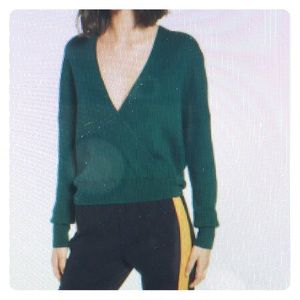 Leith soft pullover sweater emerald green XXL